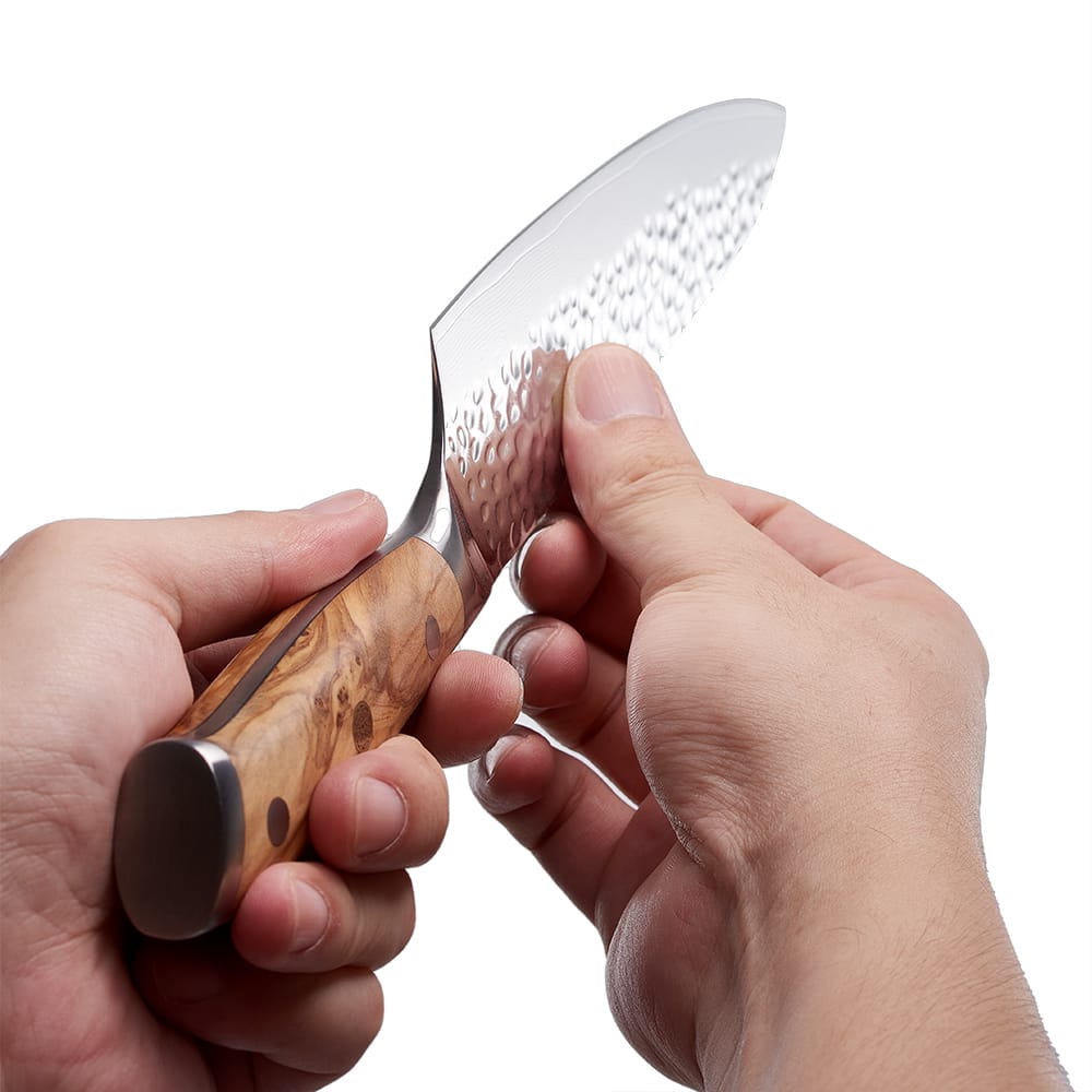 Santoku 18 cm | Acero Damasco 67 Capas 10Cr15CoMoV - Imagen 5