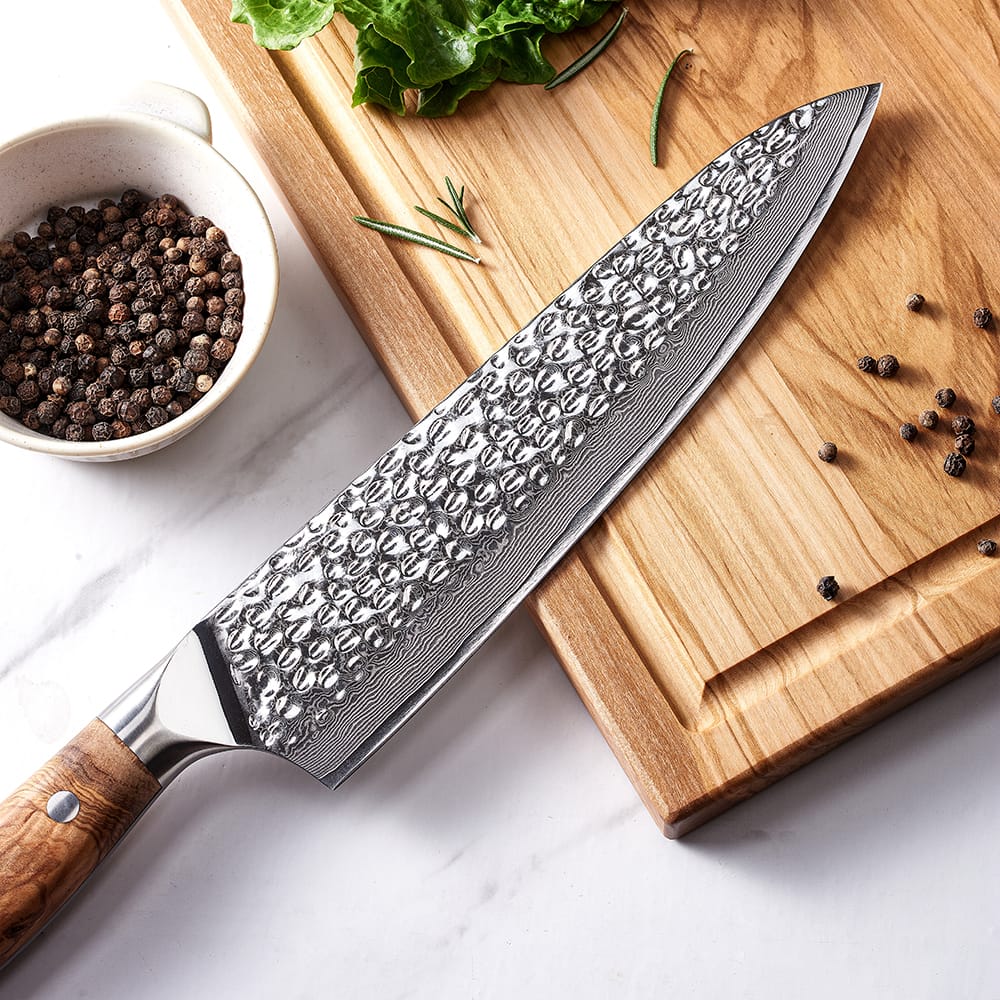 Gyuto 21 cm | Acero Damasco 67 Capas 10Cr15CoMoV - Imagen 3