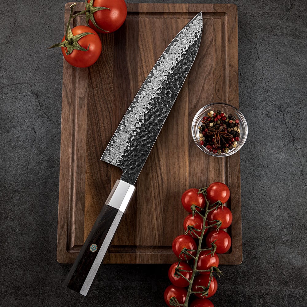Gyuto 21 cm | Acero Damasco 67 Capas 10Cr15CoMoV - Imagen 2