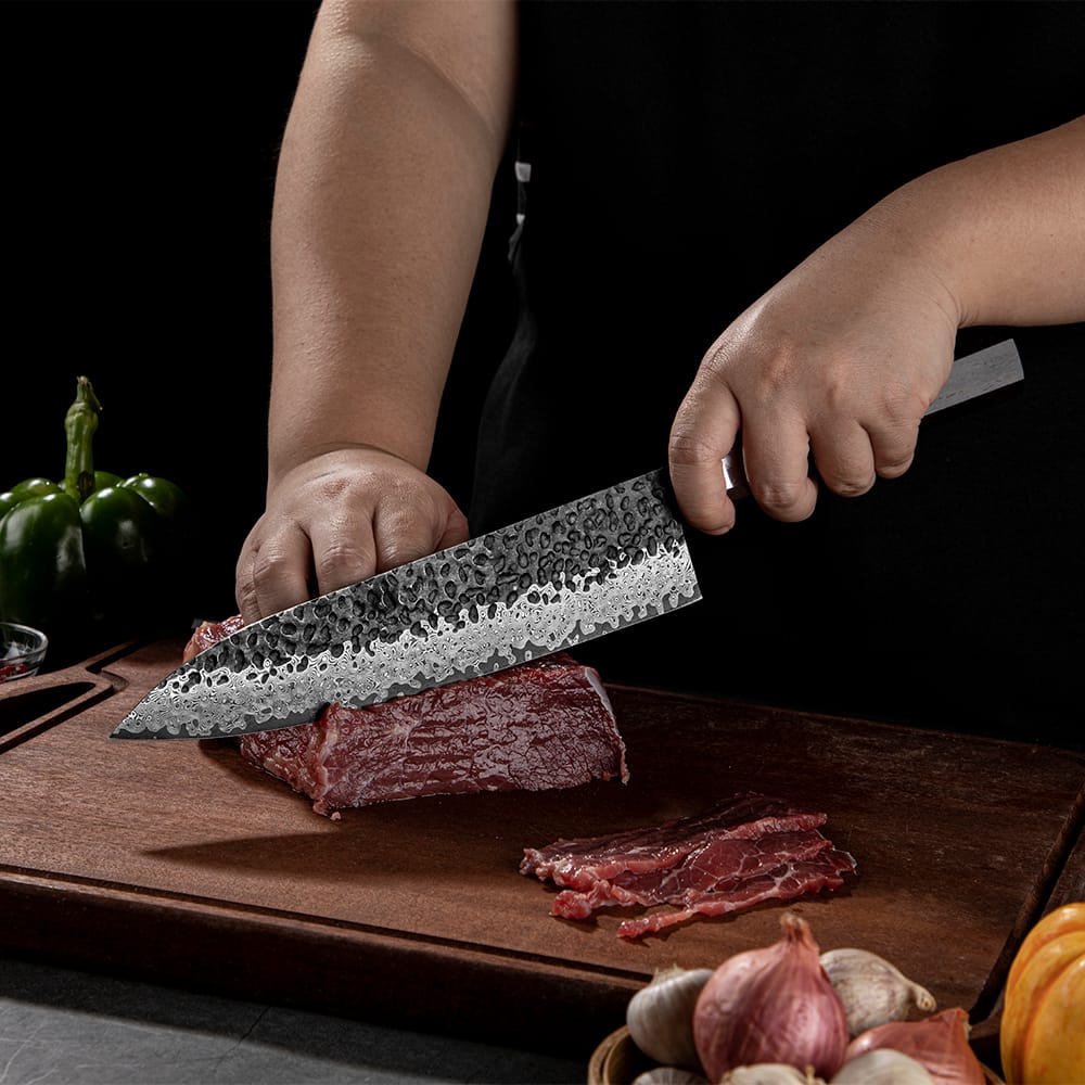 Gyuto 21 cm | Acero Damasco 67 Capas 10Cr15CoMoV - Imagen 4